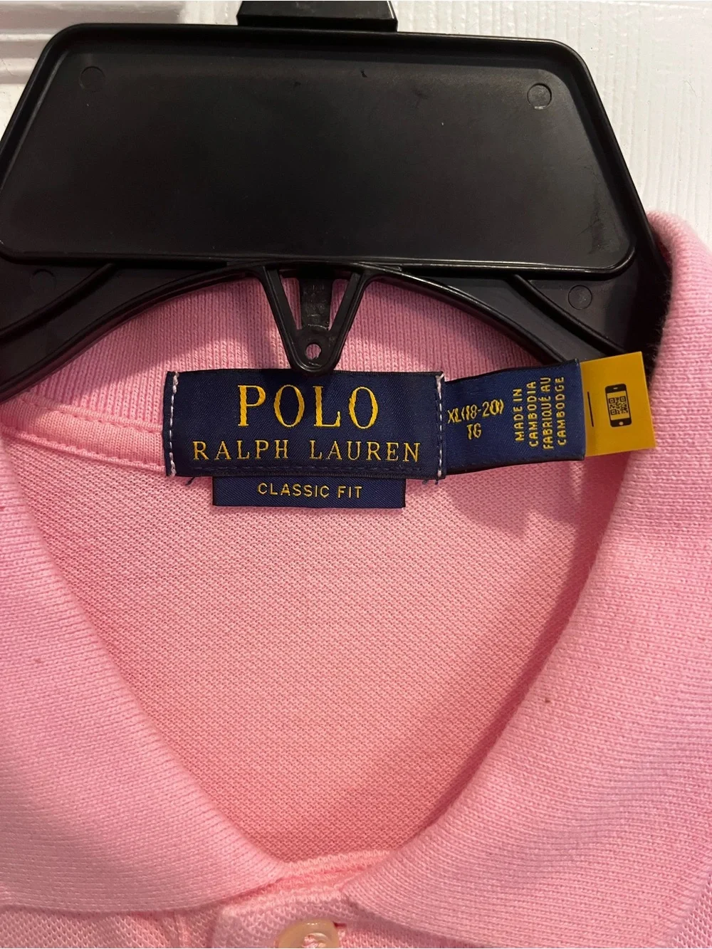 Polo Ralph Lauren Boy’s Classic Fit Polo Pink XL 18-20